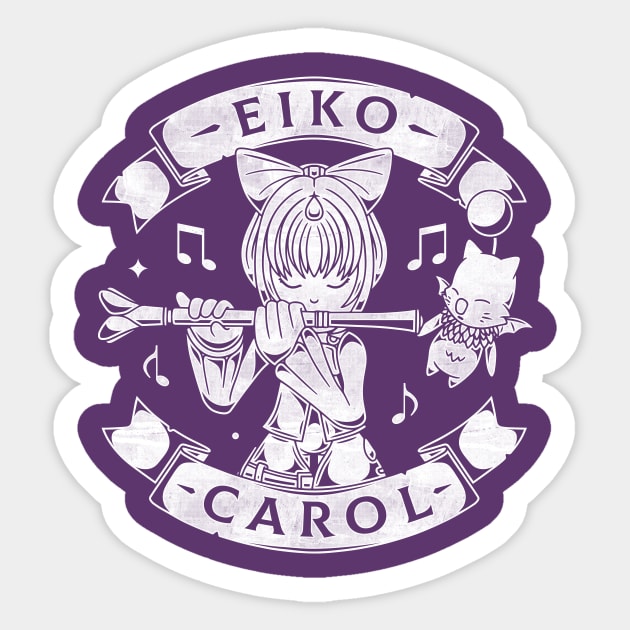 Eiko Sticker by Alundrart